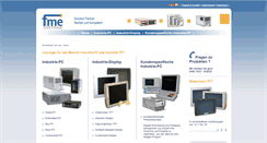 Desktop Screenshot of fme-systeme.de